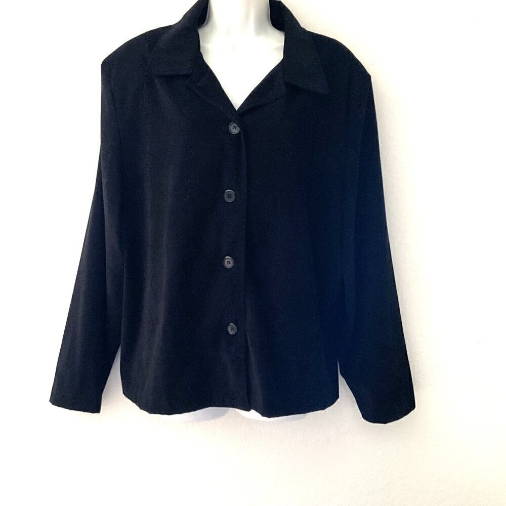 BRIGGS NEW YORK VINTAGE BLACK PLUS JACKET 2X
